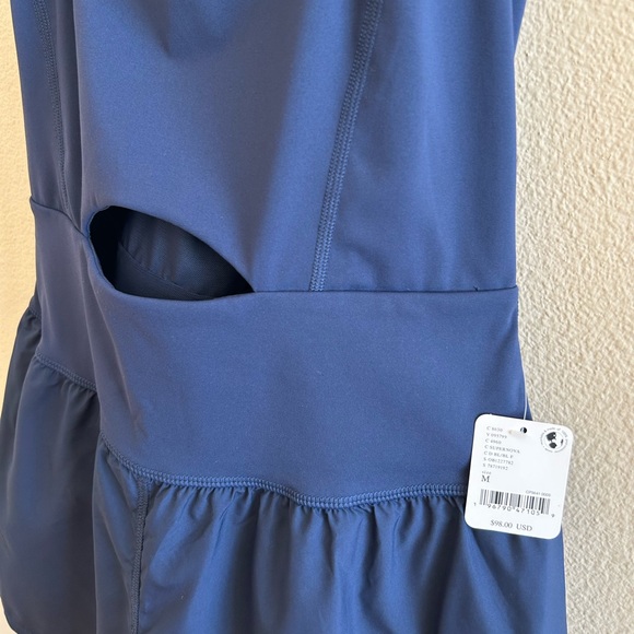 Free People Movement NWT Righteous Runsie Medium Navy Blue Supernova - Picture 9 of 10